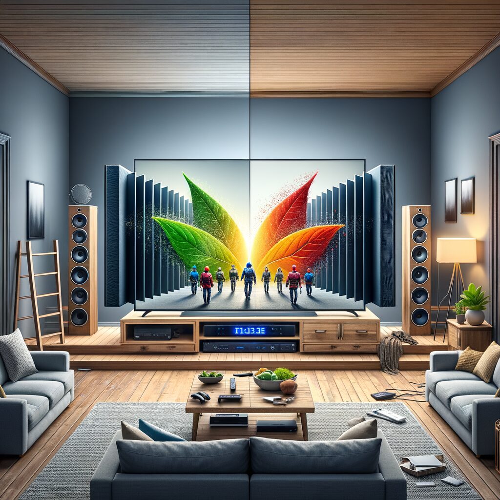Immersing in the Superior Viewing Experience with TV Installation Houston