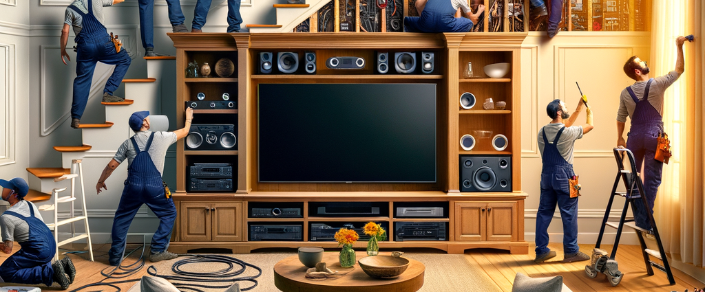 "Elevate Your Home Entertainment Experience with TV Installation Houston"