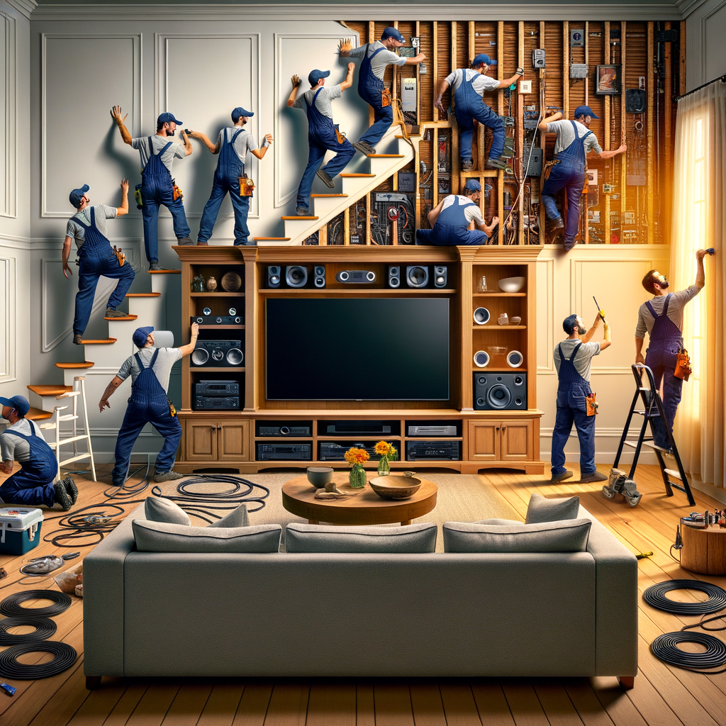 "Elevate Your Home Entertainment Experience with TV Installation Houston"
